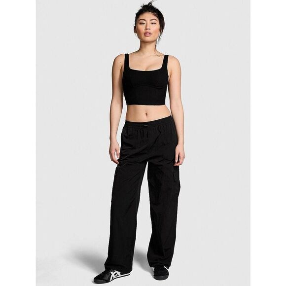 Victoria's Secret PINK Parachute Cargo Pants - Picture 2 of 6